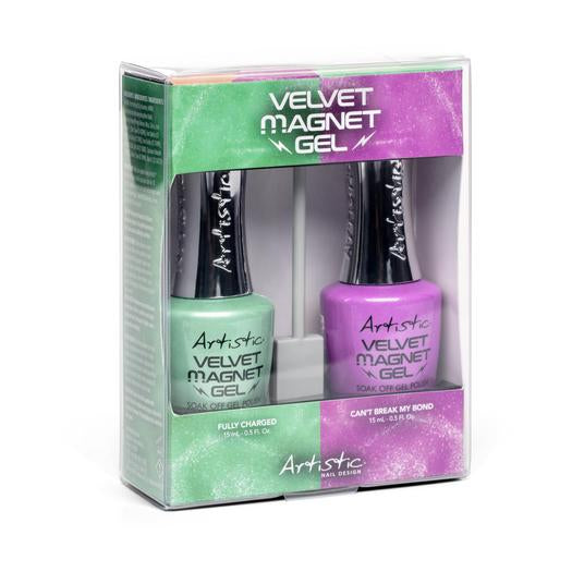 DUO PACK PURPLE/GREEN - Artistik Kalıcı Oje 15ml x2